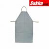 Kennedy KEN8858030K Grey Chrome Leather Apron With Ties 24 x 42