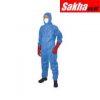 Tuffsafe TFF9623800A Guard Master Disposable Hooded Coverall Blue (S)