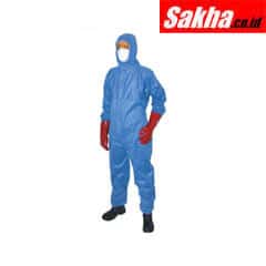 Tuffsafe TFF9623801B Guard Master Disposable Hooded Coverall Blue (M)