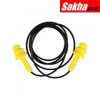 Tuffsafe TFF9581700K Reusable 27dB Yellow Corded Earplugs (50-Pairs)