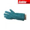 Sitesafe SSF9611610K Green Split Leather Fully Lined Gauntlets - Size 11