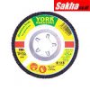 York YRK2209150K 115 x 22mm Flap Discs - Conical - Aluminium Oxide - Aluminium Backed P120