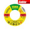 York YRK2304750K 100x1x16mm A60TBF Inox Thin Reinforced Cutting Discs - Type 41 - Pack of 10