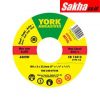 York YRK2300710K 180x3x22 23mm A30TBF DPC Reinforced Cutting Discs - Type42 - Pack of 5