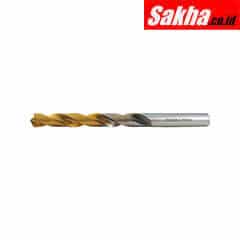 SwissTech SWT1255045A 4 50mm HSS Straight Shank Jobber Drills - Tin Tipped - Pack Of 5