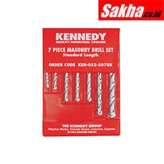 Kennedy KEN0555070K No 6-20 7pce Masonry Drill Set