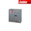 Justrite Sure-Grip® EX Flammable Safety Cabinet 30 Gallon, 2 Manual Close Doors, GrayJustrite Sure-Grip® EX Flammable Safety Cabinet 30 Gallon, 2 Manual Close Doors, Gray