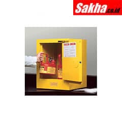 Justrite Sure-Grip® EX Countertop Flammable Safety Cabinet 4 Gallon,1 Self-Close Door