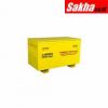 Justrite Discontinued Safesite™ Flammable Combo Safety Chest For Jobsite, 29.5-In H X 48-In W X 24-In D