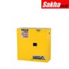 Justrite Sure-Grip® EX Flammable Safety Cabinet 30 Gallon, 44 Inch Height, 2 Manual Close Doors