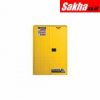 Justrite Sure-Grip® EX Flammable Safety Cabinet 45 Gallon, 2 Manual-Close Doors