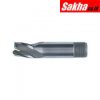 SwissTech SWT1633203A 3 00mm HSS-Co 8% 3 Flute Threaded Shank Short Series Slot Drills - Uncoated