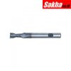 SwissTech SWT1630336A 6 00mm HSS-Co 8% 2 Flute Weldon Shank Long Series Slot Drills - TiCN Coated