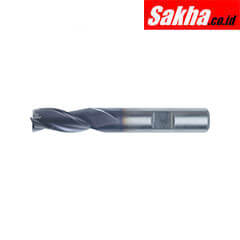 SwissTech SWT1630664A 4 00mm Series 06 HSS-Co 8% 3 Flute Weldon Shank Slot Drills - TiALN Coated