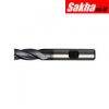 SwissTech SWT1630932A 2 00mm HSS-Co 8% Weldon Shank Multi Flute End Mills - TiCN Coated