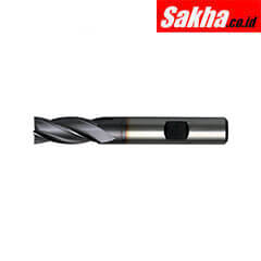 SwissTech SWT1630933A 3 00mm HSS-Co 8% Weldon Shank Multi Flute End Mills - TiCN Coated