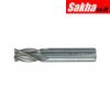 SwissTech SWT1614838A 8 00mm Carbide 3 Flute Plain Shank Short Series Slot Drills - TiCN Coated