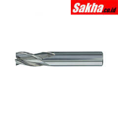 SwissTech SWT1614840A 10 00mm Carbide 3 Flute Plain Shank Short Series Slot Drills - TiCN Coated