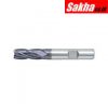 SwissTech SWT1659012A 12mm Hss-Cobalt Weldon 45deg H-Helix End Mill