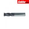 SwissTech SWT1656605A 5 00mm Series 66 Carbide 4 Flute Plain Shank Short Series End Mills - EMQ-4PS Q-Coat Coated