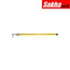 SALISBURY 4215 Yellow Hot Switch Stick, Fiberglass Material, Length 8 ft.