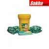 Brady-SPC 120834 Spill Kit, 28.5 in H x 21.125 in Dia, Chemical, 36 gal (US)