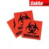 Justrite Label Kit For Biohazard Cans 3 Labels And Instructions, Code Compliant For CaliforniaJustrite Label Kit For Biohazard Cans 3 Labels And Instructions, Code Compliant For California