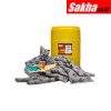 Brady-SPC 108196 Spill Kit, ALLWIK Drum Universal, Drum, 37 in H x 24 in Dia, 38 gal (US)