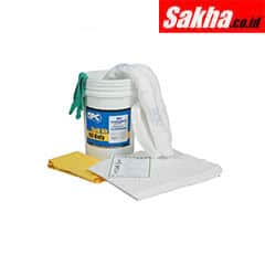 Brady-SPC 107813 Spill Kit Portable, Oil Only, 18 in H x 14 in Dia, 9.1 gal (US)