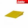 Justrite Ramp For 2 To 4-Drum EcoPolyBlend™ DrumShed™ Polyethylene, Yellow