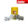 Brady-SPC 133476 Spill Kit Mixed Application, No Wheeled, 37 in H x 24 in Dia, 38 gal (US)