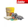 Brady-SPC 113034 Spill Kit Lab Pack, Re-Form Recycled Universal, 18 in H x 2