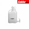 Justrite Carboy, 5 L, Polypropylene (PP), 83mm Cap, With Spigot