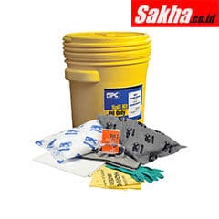 Brady-SPC 133474 Spill Kit Mixed Application, Oil Only and Universal, 18 in H x 21 in Dia