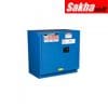 Justrite ChemCor® Undercounter Hazardous Material Safety Cabinet 22 Gallon, 2 Self-Close Doors, Royal Blue