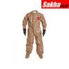 DUPONT C3184TTN2X000600 Collared Chemical Resistant Coveralls