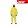 ANSELL 68-3000 Chemical Resistant Coveralls with Elastic Cuff