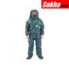 MICROCHEM BY ALPHATEC 68-4000 Hooded Chemical Resistant Coveralls