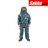 MICROCHEM BY ALPHATEC 68-4000 Hooded Chemical Resistant Coveralls
