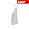 DUPONT SL274BWH00005000 Disposable Bib Apron, White, 36 Length, 28