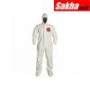 DUPONT SL122TWH6X000600 Coveralls 6XL