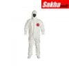 DUPONT SL128TWHMD000600 Coveralls M