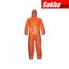 DUPONT TYFCHA5TOR2X002500 Coveralls 2XL