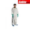 CONDOR 30ZE31 Coveralls with Open Material, White, S