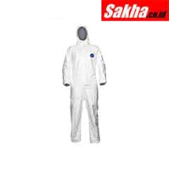 DUPONT TY198SWH4X002500 Coveralls 4XL