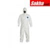 DUPONT TY127SWHXL002500 Coveralls XL