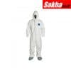 DUPONT TY122SWH2X0025VP Coveralls 2XL