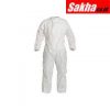 DUPONT PC143SWH2X00250B Coveralls with Elastic Cuff, ProClean