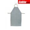 Kennedy KEN8858030K Grey Chrome Leather Apron With Ties 24x42