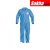 DUPONT PB120SBU2X002500 Collared Disposable Coveralls